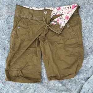 Olive Green Athleta Women's Shorts